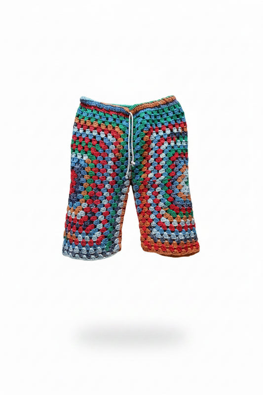 Crochet long board shorts